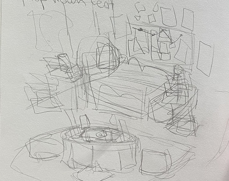 BEDROOM CONCEPT SKETCH