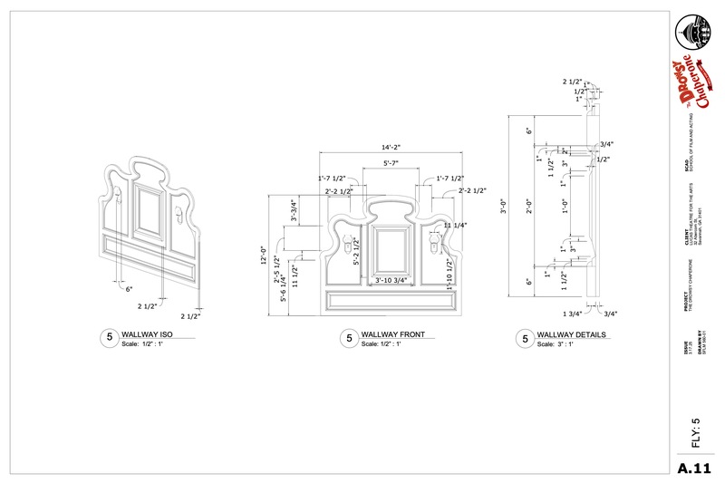 HALLWAY DRAFTING PLATE